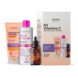 Kit Labotrat Sabonete Facial + Água Micelar + Vitamina C