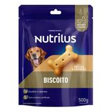 Biscoito Nutrilus Para Cães Adultos Porte Médio E Grande - 500 G