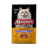 Ração Magnus Premium Gatos Adultos Castrados Carne 20kg