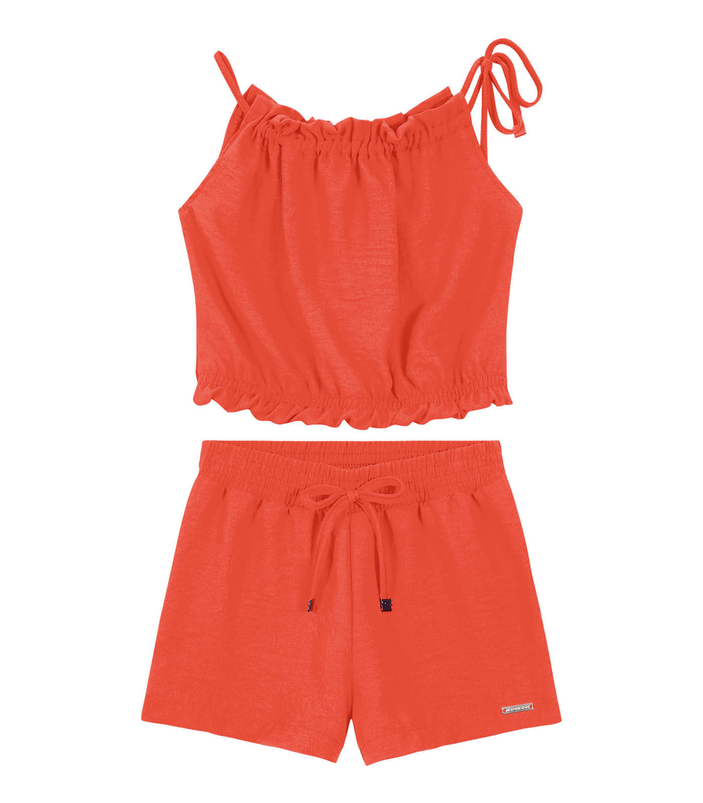 Conjunto Infantil Feminino Em Air Flow Trick Nick Laranja 12