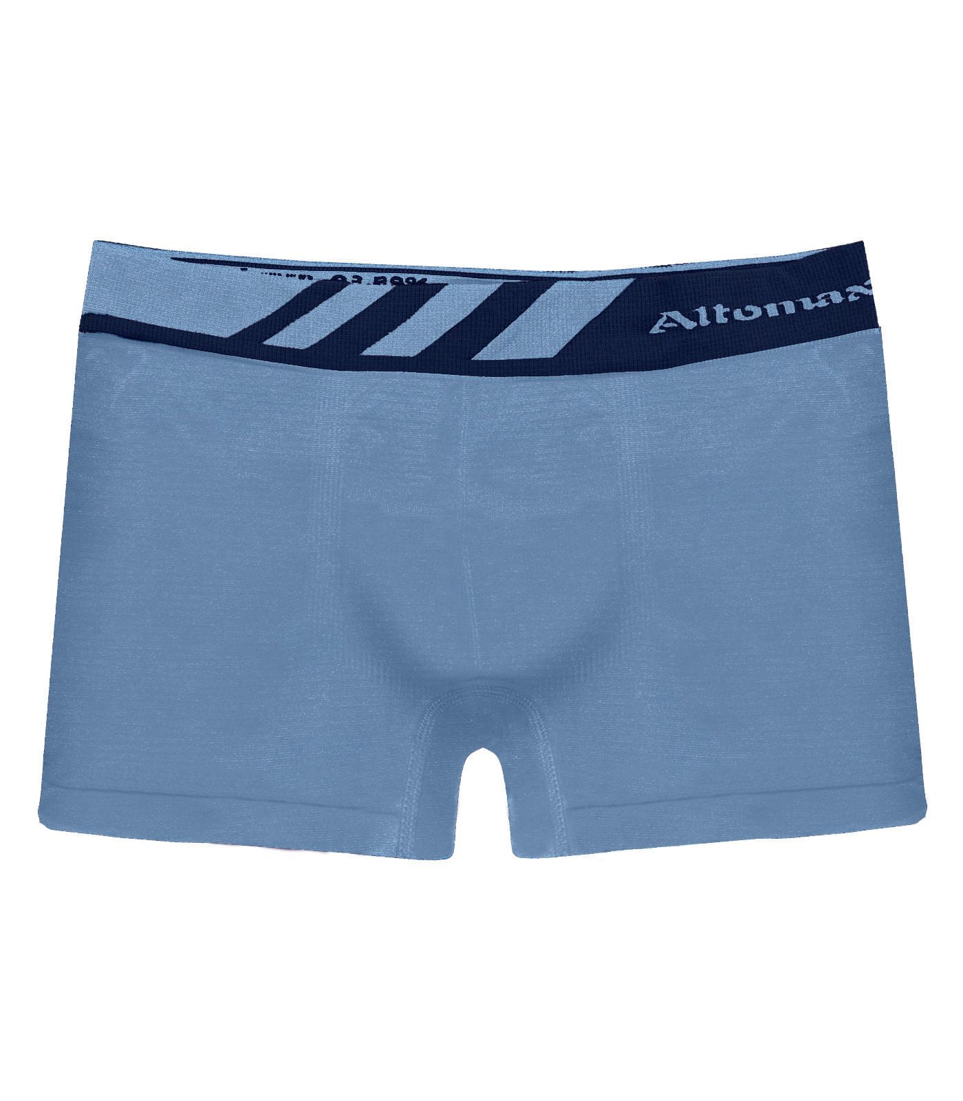 Cueca Boxer Lisa Microfibra Altomax Azul P