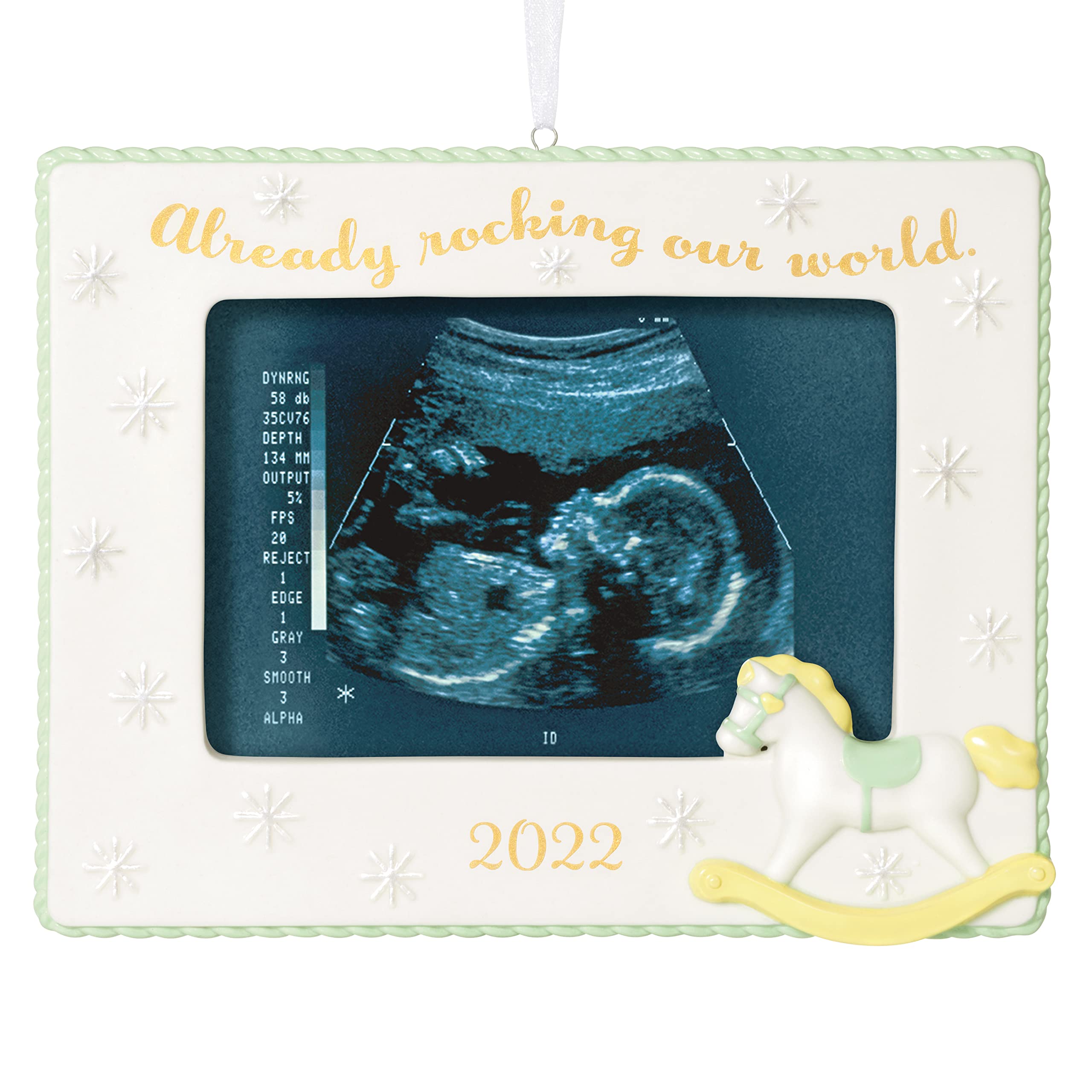 Enfeite De Natal Hallmark Keepsake 2022 Rocking Our World