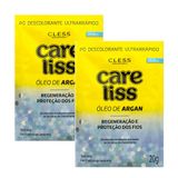 Kit 2 Descolorante Care Liss Óleo De Argan 20g