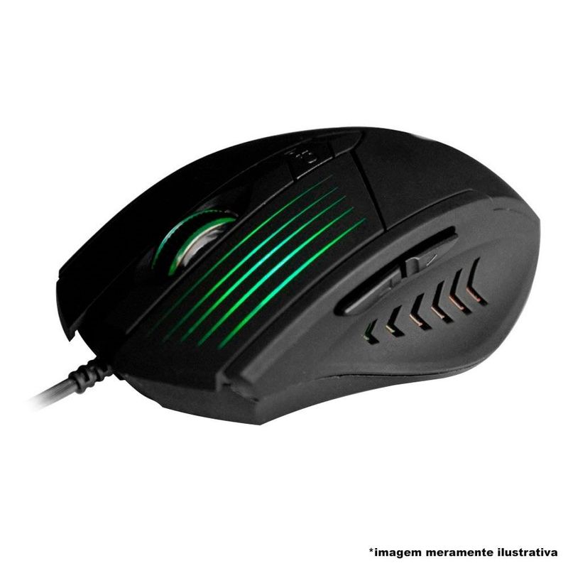 Mouse Usb Óptico Led 2400 Dpis Mg-10bk C3 Tech