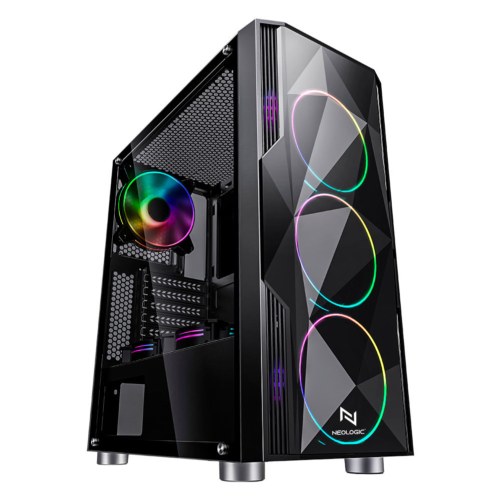 Pc Gamer Amd Ryzen 5 5500 32gb (rtx 3060 12gb) Ssd 480gb M.2 600w, Neologic The Eras - Nli85241 U Unica Unica