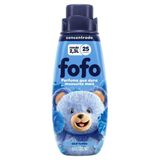 Amaciante Fofo Concentrado Azul Tudão 500ml - Embalagem Com 12 Unidades