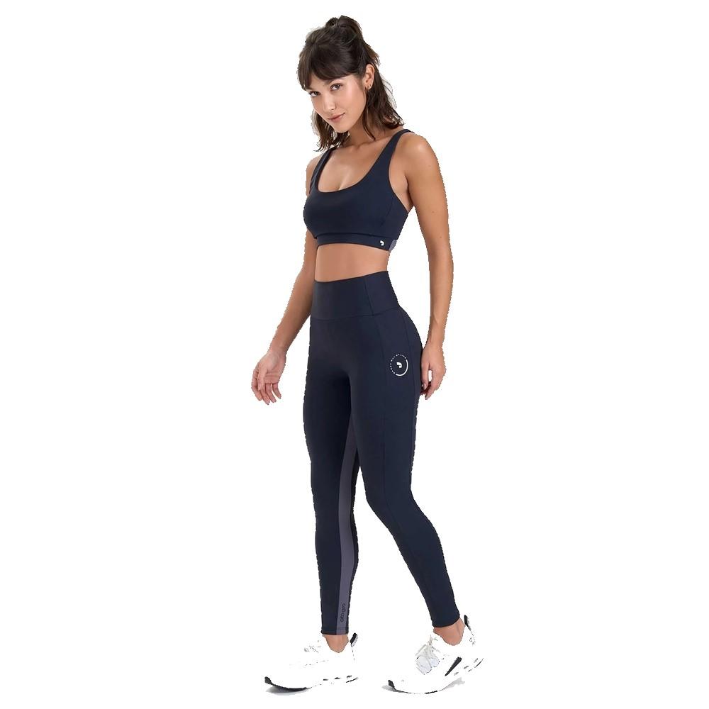 Calça Legging Alto Giro Feminina Com Bolso Maxxi Running 2341302 Preto G