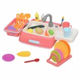 Pia De Lavar Louça Elétrica Analógica Toy Kitchens Play Food