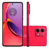 Smartphone Motorola Moto G84 256GB Viva Magenta Vegan Leather 5G Tela 6,55" Câmera Dupla 50MP Selfie 16MP Android 13