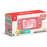 Nintendo Switch Lite Coral - Animal Crossing