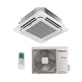 Ar Condicionado Split Cassete Inverter R-32 Hitachi Aircore 600 24000 Btus Quente/frio 220v Monofásico Rci24b3iv