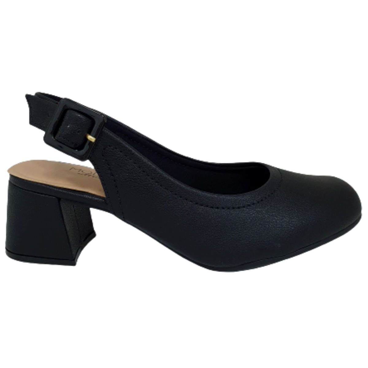 Sapato Feminino Aberto Casual Ultra Conforto Modare 7373.102.24407 - Preto - 38