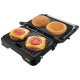 Grill Mondial Pg-01-180 Master Press Duo | 1000w, Revestimento Antiaderente, Preto/inox
