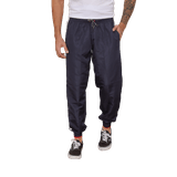 Calça Esportiva Masculina Azul Marinho Com Cores Laterais