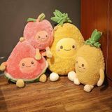 Fruta Pelúcia Brinquedo Cereja Boneca Melancia Abacaxi Carro Casa Assim