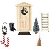 Móveis De Casa De Bonecas Natal Acessórios De Casa De Bone