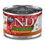 Ração Úmida N&amp;d Quinoa Cães Skin&amp;coat Arenque  140g