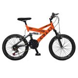 Bicicleta Infantil Colli GPS Aro 20 Laranja