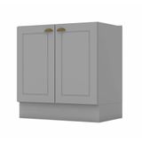 Armário Aéreo Henn 2 Portas 80cm Mdf Americanas