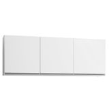 Armário Aéreo De Cozinha 150cm 3 Portas Argélia Branco - Lumil