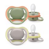 Chupeta Ultra Air Dupla 6-18m Philips Avent - Scf085/20