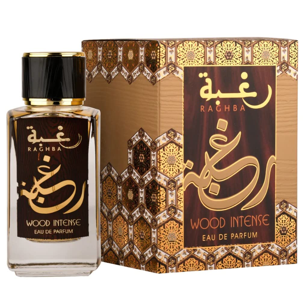 Perfume Lattafa Raghba Wood Intense Eau De Parfum Spray 100m