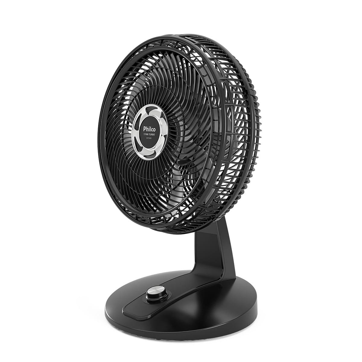 Ventilador De Mesa Philco 40cm Pvt491 Preto 127v