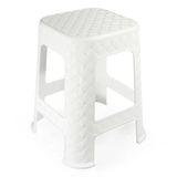 Banqueta Rattan Classic Branco- PARAMOUNT