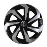 Calota Sportiva Modelo Spider Aro 13 Polegadas Black/silver Parafuso