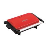 Grill Sanduicheira Arno Compact Uno Antiaderente - Vermelha - 110v