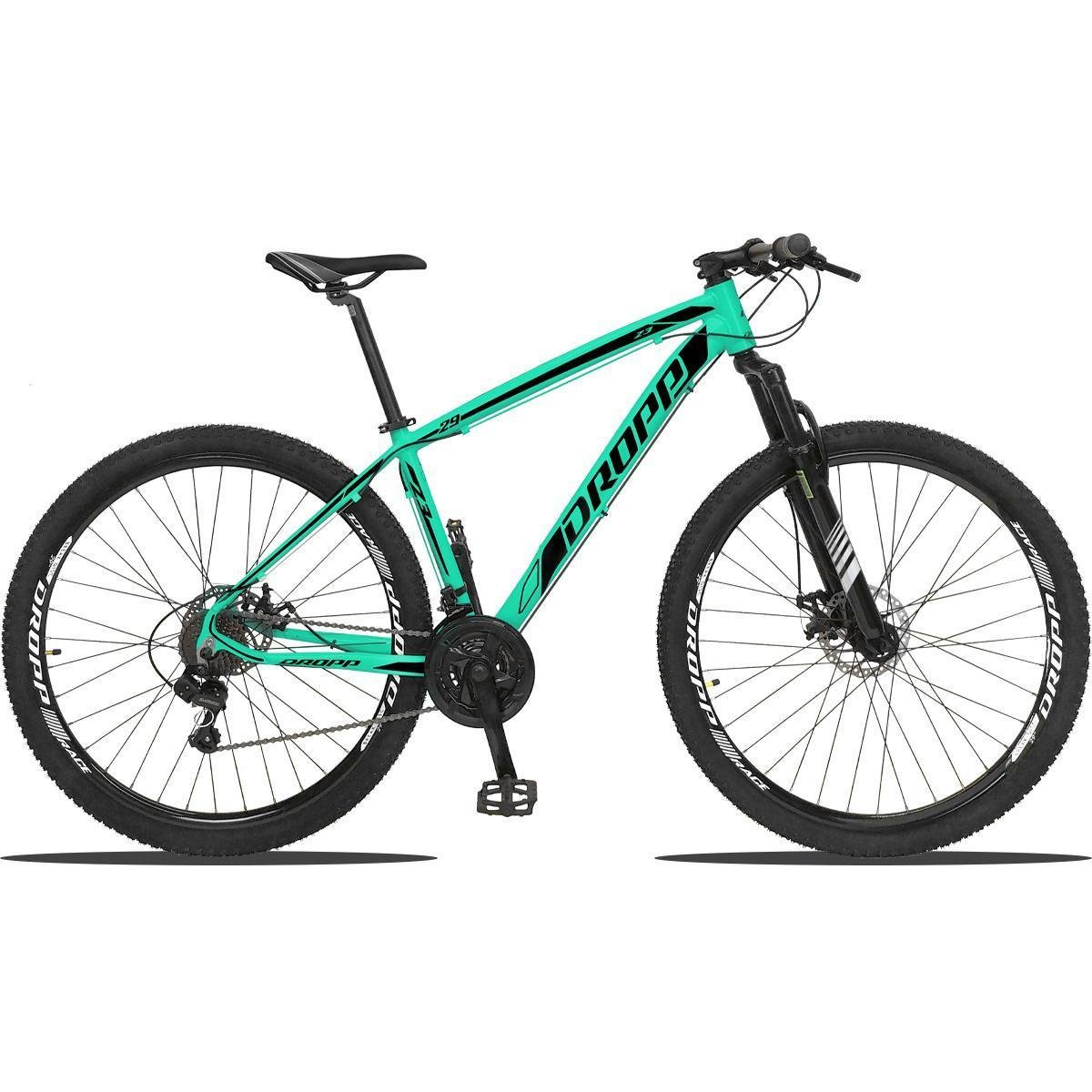 Bicicleta Dropp Z3 Disc M T17 Aro 29 Susp. Dianteira 21 Marchas - Verde