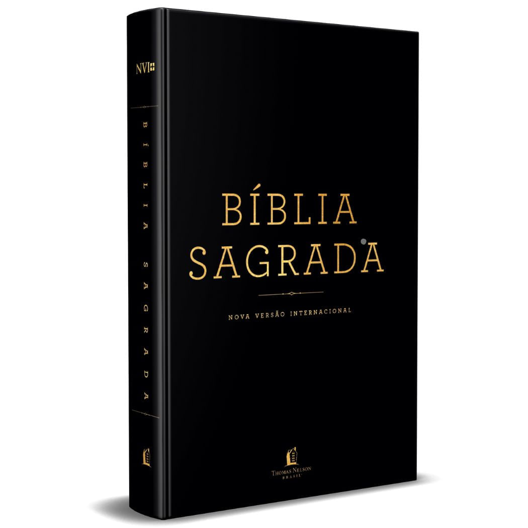 Bíblia Nvi - Capa Dura - Preta Clássica - Thomas Nelson Thomas Nelson