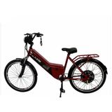 Bicicleta Eletrica Duos Confort 800w 48v 15ah Cereja Duos Bikes