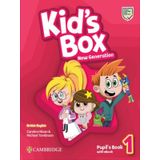 Kid&#39;s Box New Generation 1 - Pupil&#39;s Book With Ebook - British English