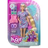 Boneca Articulada E Acessorios Barbie Totally Hair Estrela Mattel