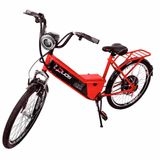 Bicicleta Eletrica Aro 24 Duos Confort 800w 48v 15ah Vermelha Duos Bikes