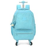Mochila De Carrinho 360° Azul Turqueza