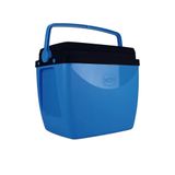 Caixa Térmica 26l Azul E Preto - Mor