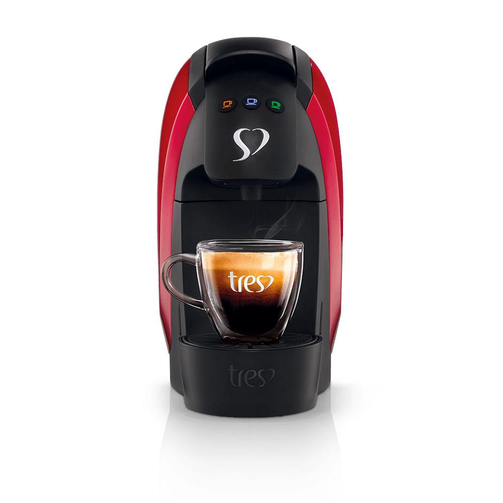 Cafeteira Espresso Tres 3 Corações Luna Automática Vermelha - 220v