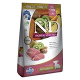 Ração N&amp;d Tropical Selection Para Cães Puppy Mini Suino Leve 2,5kg E Pague 2kg