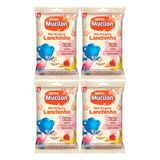 Kit 4 Kit 3 Biscoito Mucilon Snack Morango E Banana 35g