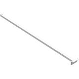 Suporte Refletor Fachada Banner Braço 100 Cm - Branco