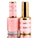 Gel Polish Duo Dnd Dc Pinks Gel Lacquer 15ml+ Verniz Para Unhas