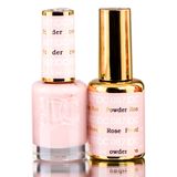 Gel Polish Dnd Dc Powder Rose 087 15ml+ Verniz Para Unhas