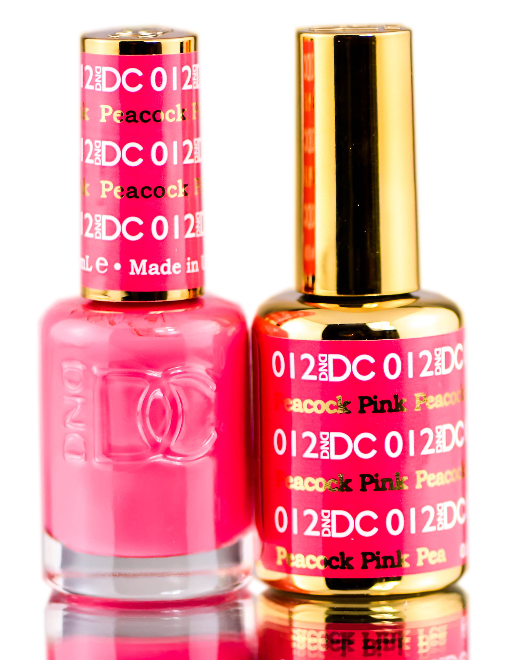 Gel Polish Duo Dnd Dc Pinks Gel Lacquer + Esmalte De Unhas 15 Ml