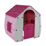 Casinha De Brinquedo Bonecas Bichinhos Magical Rosa 560010 Bel