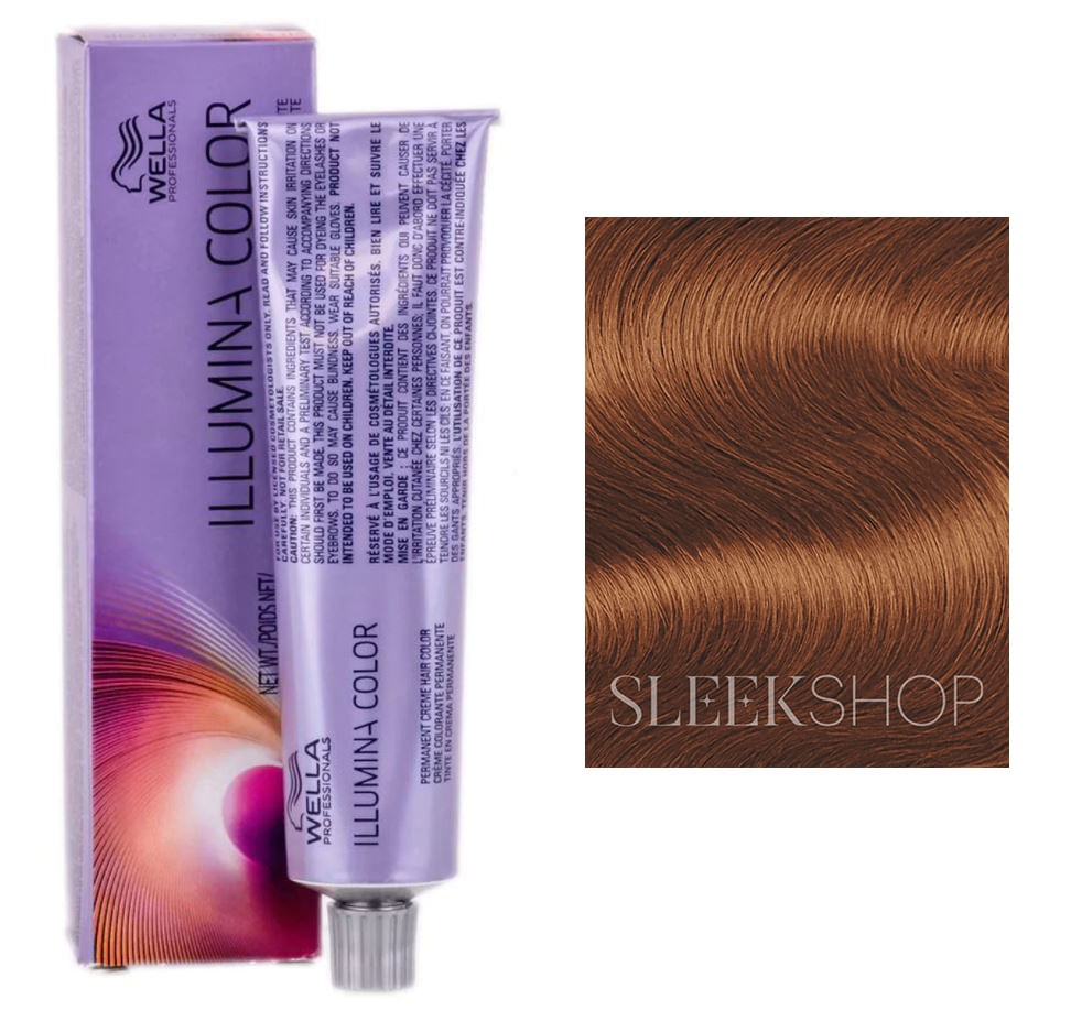 Cor De Cabelo Wella Professionals Illumina Cream Dye 7/43