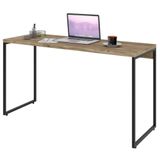 Mesa De Escritório Escrivaninha 135cm Dynamica Industrial C08 Carvalho - Mpozenato