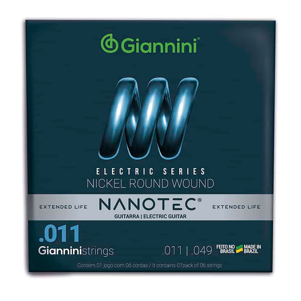 Corda P/ Guitarra Giannini Nanotec Geegst11 11/46 - Ec0556