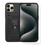 Kit Capa Dinamic Cam Protection E Pelicula Nano Vidro Para Iphone 15 Pro Max - Gshield